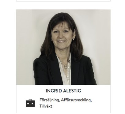 Ingrid Alestig på Styrelselistan